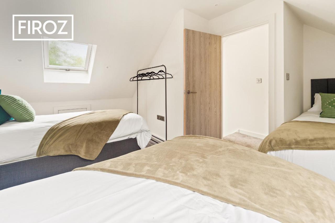 Spacious 4 Bedroom 3 Bath House For Families & Contractors With Free Parking, Fast Wi-Fi & Netflix By Firoz Property Management Leeds  Exteriör bild